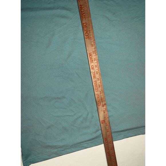 Mens Callaway Golf Size 2XL Short Sleeve Opti-Dri Polo Shirt Aqua Green - Picture 6 of 9